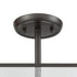 Elk Spencer 2 Light SEMI FLUSH MOUNT in Oil Rubbed Bronze Finish Model: 10351/2