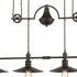 Elk Spindle Wheel ISLAND LIGHT in Oil Rubbed Bronze Finish Model: 69089/4