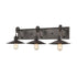 Elk Spindle Wheel VANITY LIGHT in Oil Rubbed Bronze Finish Model: 69086/3