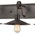 Elk Spindle Wheel VANITY LIGHT in Oil Rubbed Bronze Finish Model: 69086/3