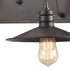 Elk Spindle Wheel VANITY LIGHT in Oil Rubbed Bronze Finish Model: 69086/3