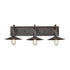Elk Spindle Wheel VANITY LIGHT in Oil Rubbed Bronze Finish Model: 69086/3