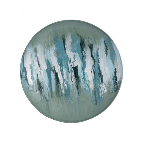 Elk Spindrift Dimensional Wall Art Set of 3 in Seafoam Green Enamel Model: S0806-11356/S3
