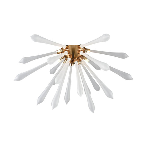 Elk Spiritus FLUSH MOUNT in Brass Finish Model: D4146F