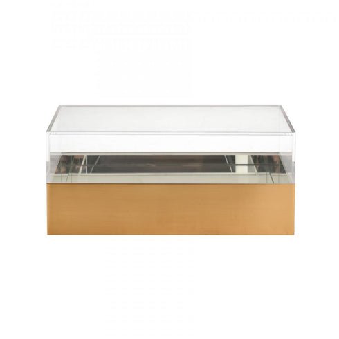 Elk Split Decorative Box Rectangle in Brass Finish Model: H0017-10713
