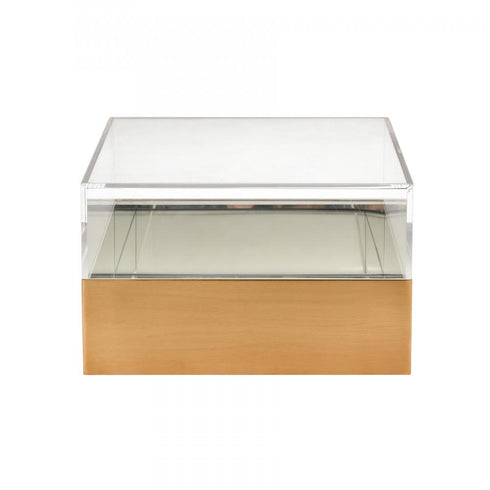 Elk Split Decorative Box Square in Brass Finish Model: H0017-10712