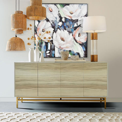Elk Spring Still Life WALL ART in Neutral Finish Model: S0016-8148