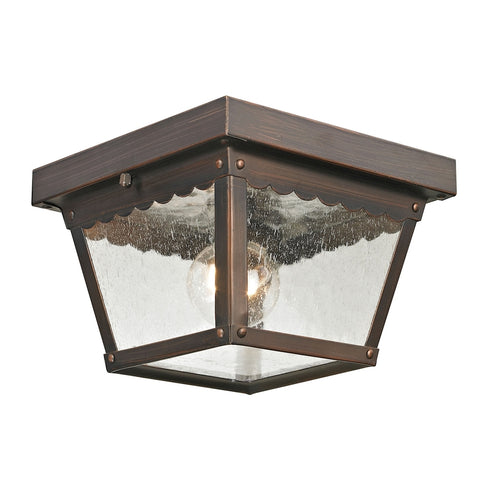 Elk Springfield FLUSH MOUNT in Hazelnut Bronze Finish Model: 9102EF/70