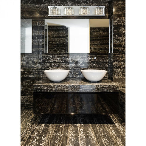 Elk Springvale VANITY LIGHT in Polished Chrome Finish Model: 32304/4