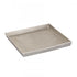 Elk Square Linen Texture Tray Set of 2 Nickel in Antique Nickel Finish Model: H0807-10661/S2