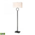 Elk Staffa 62 Inch High 1 Light Floor Lamp in Matte Black Includes LED Bulb Model: H019-7224-LED