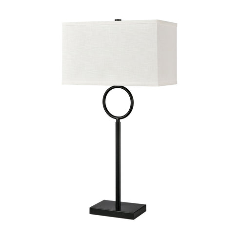 Elk Staffa TABLE LAMP in Matte Black Finish Model: H019-7225