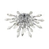 Elk Starbound 3 Light FLUSH MOUNT in Clear Chrome Chrome Finish Model: D4379