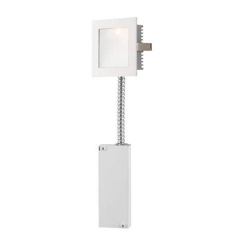 Elk Steplight LED 1 Light UNDER CABINET UTILITY in Opal White White Finish Model: WLE-101W-RM