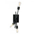 Elk Stick 16.75 Inch High 3 Light Sconce in Matte Black Model: 9750-MB-NG