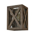 Elk Stockyard 1 Light SCONCE in Weathered Zinc Aged Wood Aged Wood Finish Model: D4444