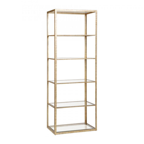 Elk Strie BOOKCASE SHELF in Gold Finish Model: H0115-7724