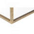 Elk Strie COFFEE TABLE in Gold Finish Model: H0115-7726