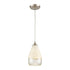 Elk Sugarcoat MINI PENDANT in Satin Nickel Finish Model: 85371/1