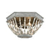 Elk Summerton FLUSH MOUNT in Washed Gray Finish Model: 33191/3