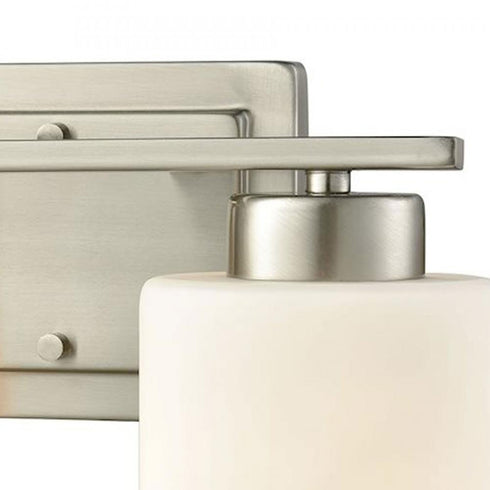 Elk Summit Place VANITY LIGHT in Brushed Nickel Finish Model: CN579212