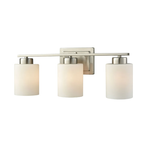 Elk Summit Place VANITY LIGHT in Brushed Nickel Finish Model: CN579312