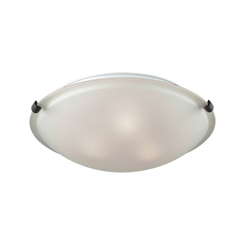 Elk Sunglow 3 Light FLUSH MOUNT in Brushed Nickel Oil Rubbed Bronze Oil Rubbed Bronze Finish Model: CN734399
