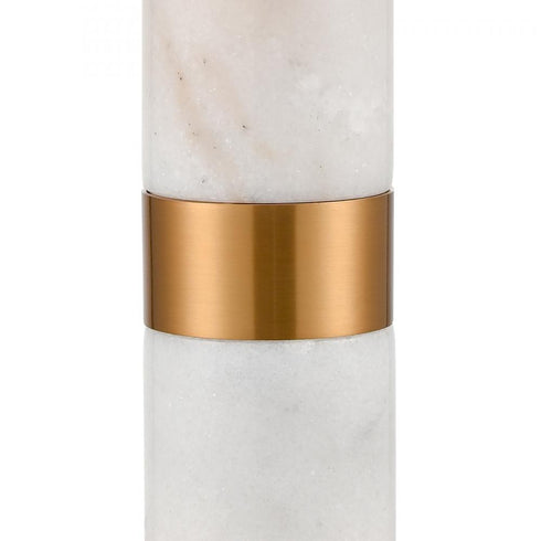 Elk Sureshot TABLE LAMP in Aged Brass Finish Model: D4677