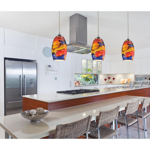 Elk Surrealist MINI PENDANT in Polished Chrome Finish Model: 31339/1