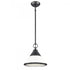 Elk Sven 12 Inch Wide 1 Light Pendant in Matte Black Model: 81435/1