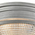 Elk Sylvester FLUSH MOUNT in Weathered Zinc Finish Model: 16123/2