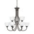 Elk Tahoe 9 Light CHANDELIER in Painted Bronze Finish Model: SL801663