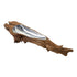 Elk Teak Root BOWL TRAY in Aluminum Finish Model: 162-010