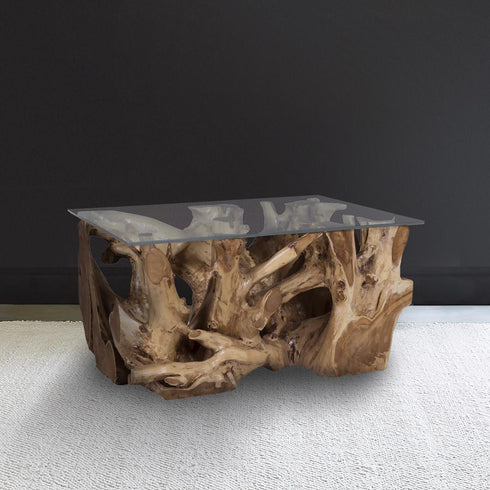 Elk Teak Root COFFEE TABLE in Natural Finish Model: 7117514