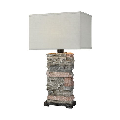 Elk Terra Firma TABLE LAMP in Stone Finish Model: D3975