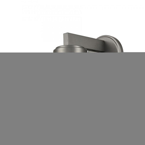 Elk Thane 10 Inch High 1 Light Outdoor Sconce in Hematite Model: 69691/1