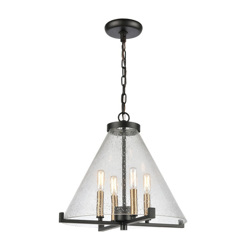 Elk The Holding PENDANT in Matte Black Finish Model: D4437