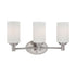 Elk Thomas Pittman 19 Inch Wide 3 Light Vanity Light Brushed in Nickel Model: 190024217
