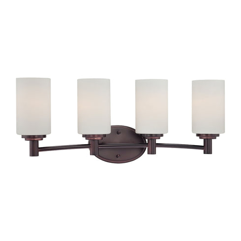 Elk Thomas Pittman 24 Inch Wide 4 Light Vanity Light in Sienna Bronze Model: 190025719