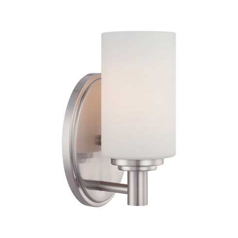 Elk Thomas Pittman 9 Inch High 1 Light Sconce in Brushed Nickel Model: 190023217