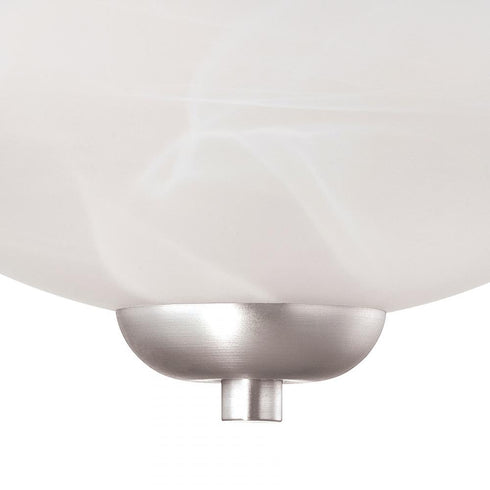 Elk Thomas Tia 11.75 Inch Wide 2 Light Semi Flush Mount in Matte Nickel Model: 190067117