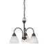 Elk Thomas Tia 17.75 Inch Wide 3 Light Chandelier in Painted Bronze Model: 190005763