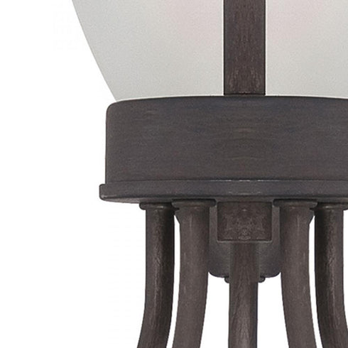 Elk Thomas Tia 22.5 Inch Wide 9 Light Chandelier in Painted Bronze Model: 190006763