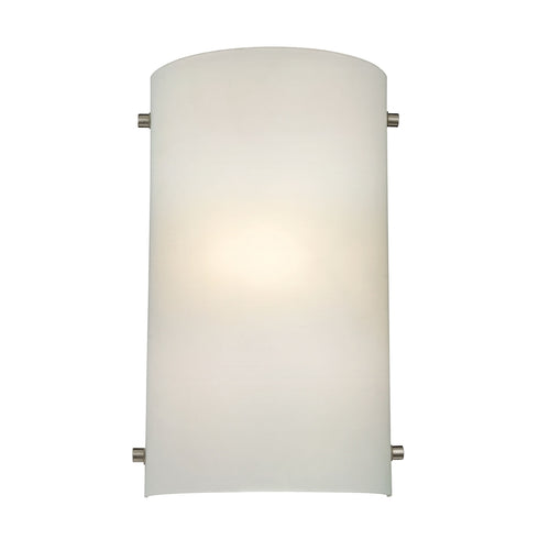 Elk Thomas Wall Sconces 12 Inch High 1 Light Sconce in Brushed Nickel Model: 5161WS/99