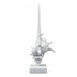 Elk Tigertail Shell in Textured White Model: S0037-11316