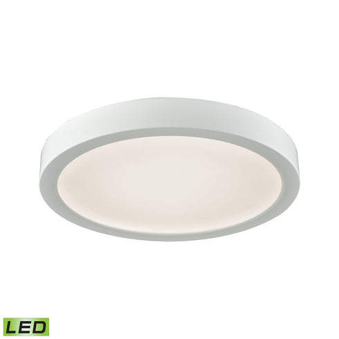 Elk Titan FLUSH MOUNT in White Finish Model: CL781134