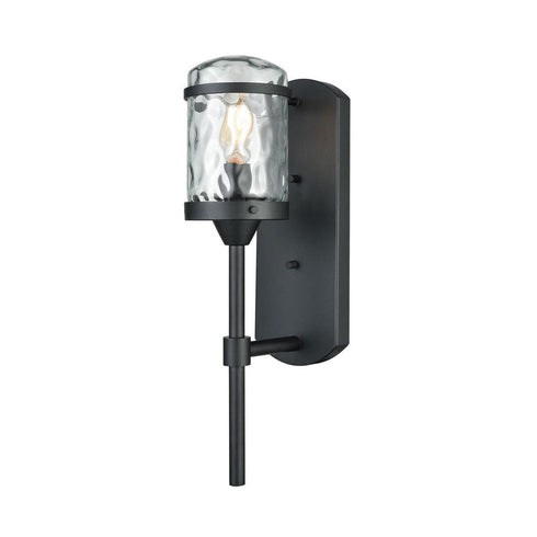 Elk Torch SCONCE in Charcoal Finish Model: 45400/1