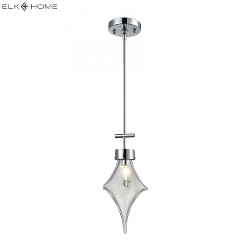 Elk Touche 1 Light MINI PENDANT in Chrome Finish Model: D3897