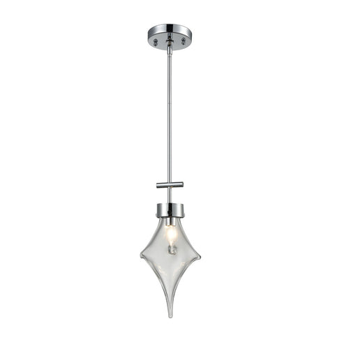 Elk Touche 1 Light MINI PENDANT in Chrome Finish Model: D3897
