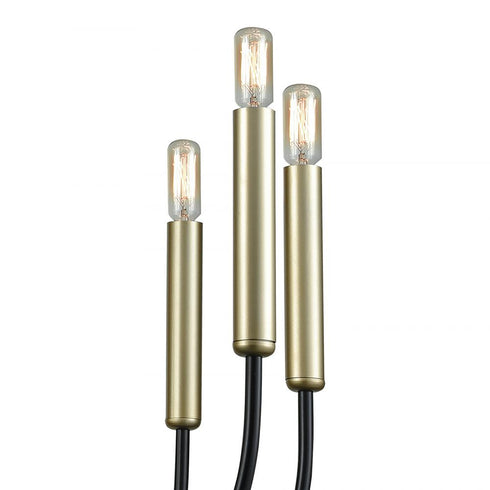 Elk Transatlantique CHANDELIER in Black Finish Model: D3545